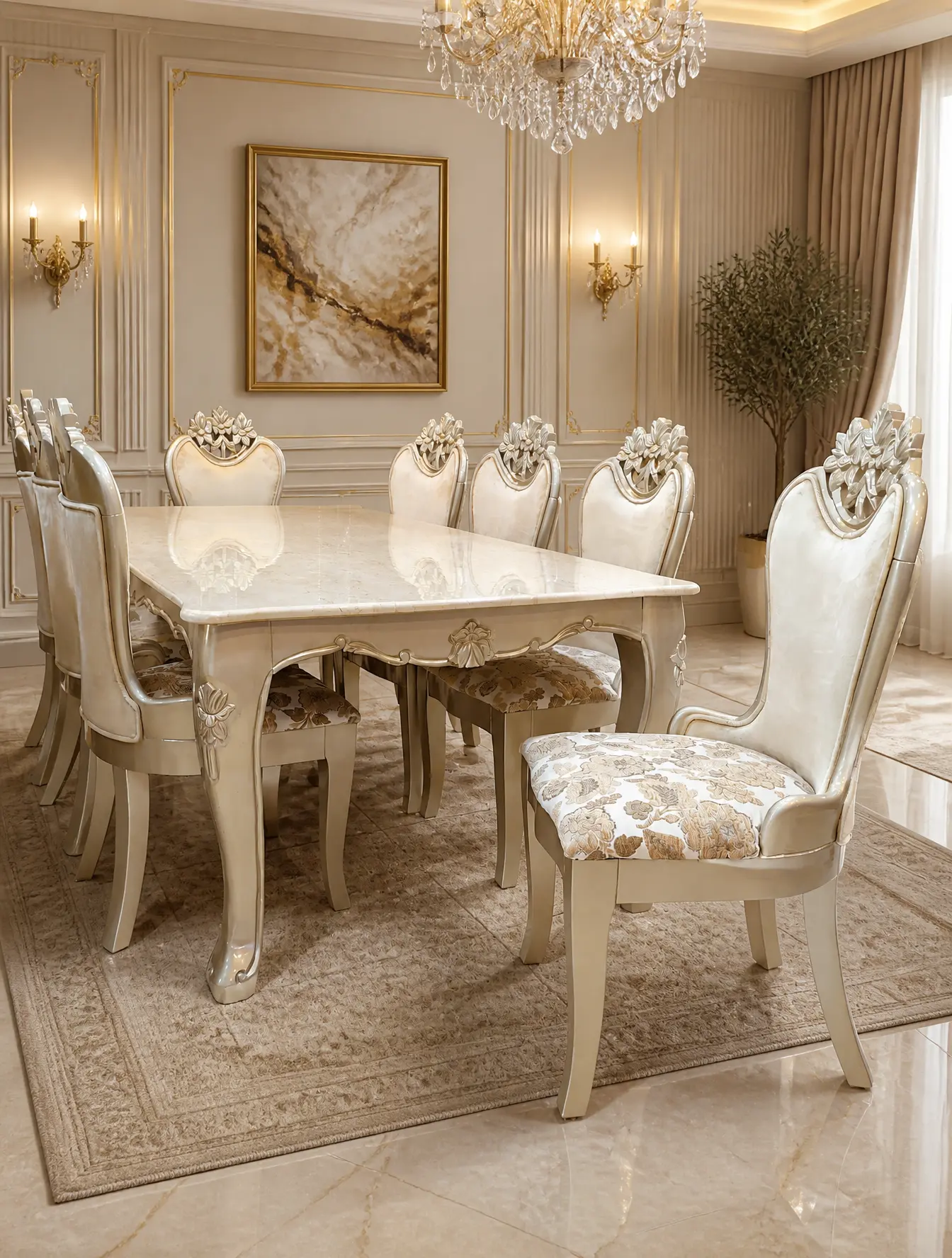 The Sculpted Dining Carver Chair