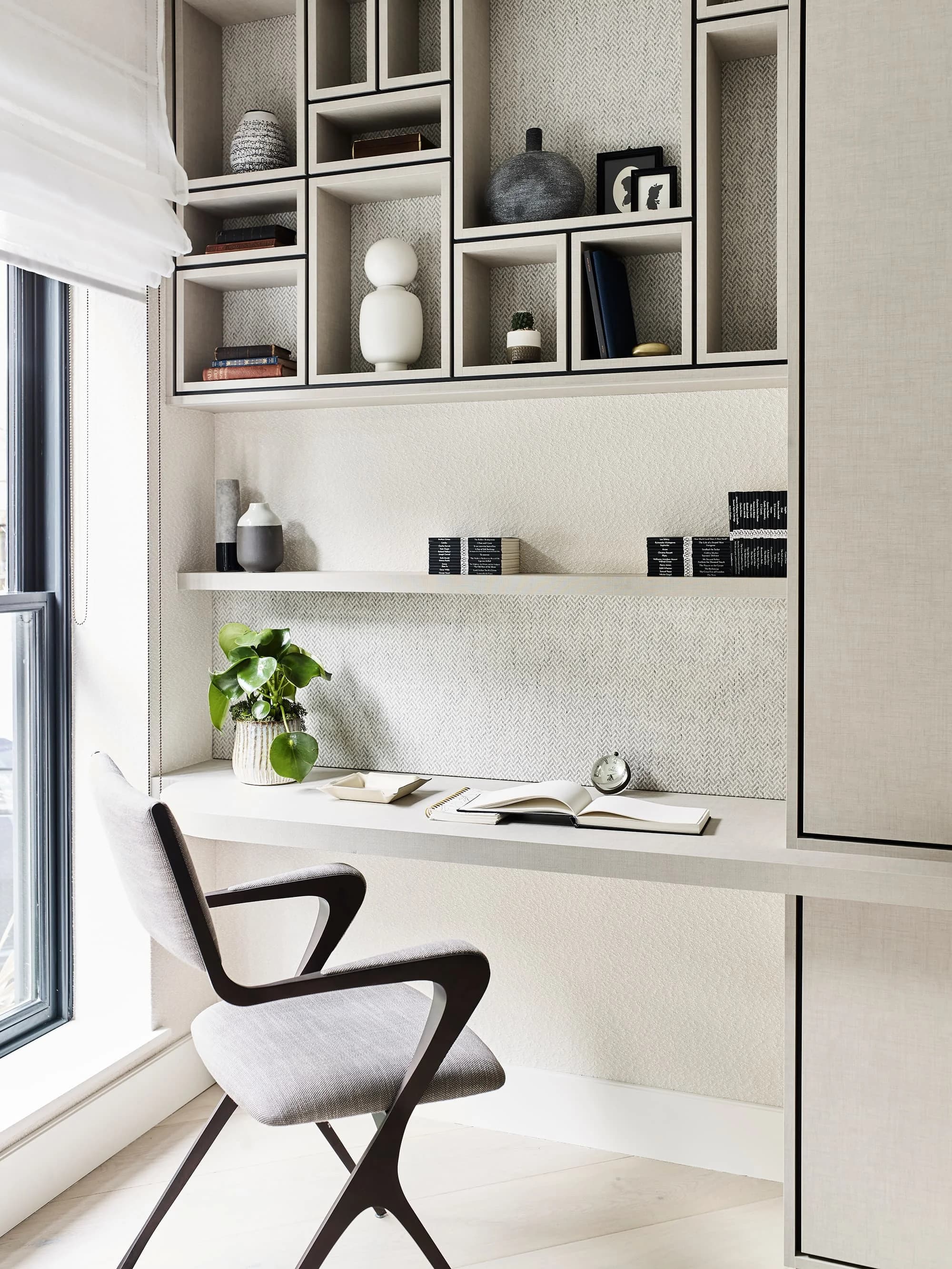 Floor-to-Ceiling Library Bookcase